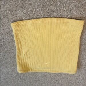 American Eagle Outfitters Yellow Crop Top